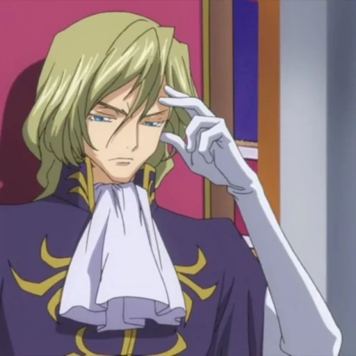 character, code geass, prince clovis, luluxiu lamperurge, clovis britain