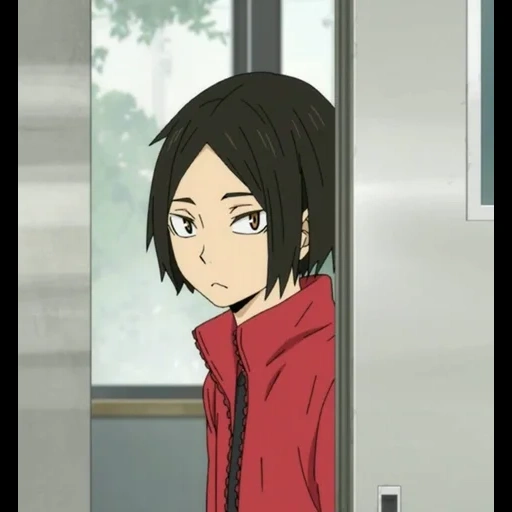 la figura, i personaggi degli anime, personaggio di anime, aot sea cool people, screenshot di kenma black hair