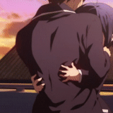 anime, picture, the best anime, anime hugs, gifs of anime love