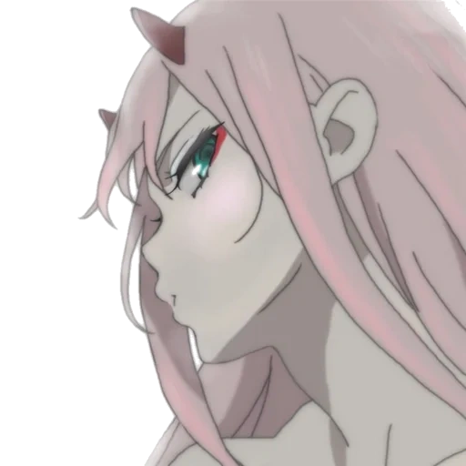 franks, franxx, zero two, zero two render, sweetheart is in franks