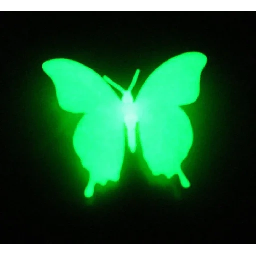 butterfly, butterfly mini, papillon lumineux, papillon réfléchissant, papillon lumineux à sombre