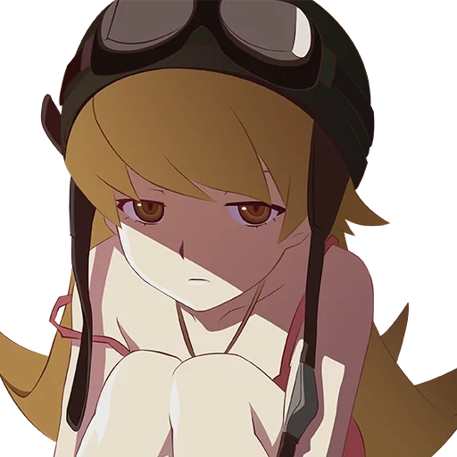 neumático, chica, gente de animación, oshino shinobu, monogatari series