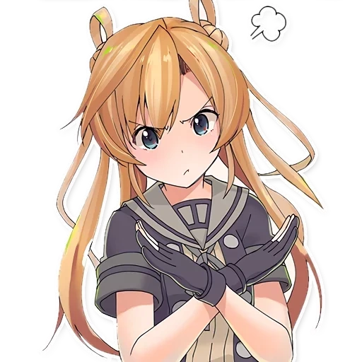 tamiser, anime, art anime, abukuma kancolle, collection kantai