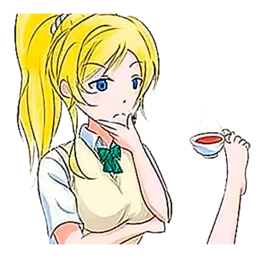 ayase, eli ayase, eri audas, personnages d'anime, ayase eri vftishchsh