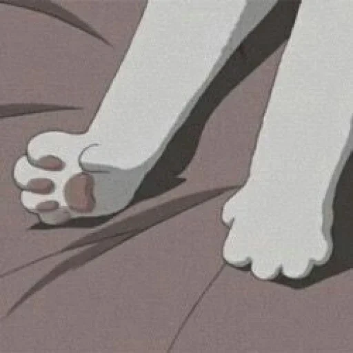 the legs of anime, anime paws, anime aesthetics, anime of the aesthetics of the hand, the cute anime aesthetics