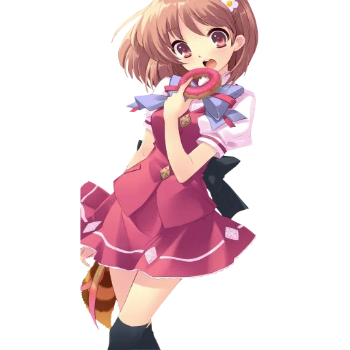 animation, ito yuichi animation, flyable heart animation, flyable heart inaba yui, akari akaza full height