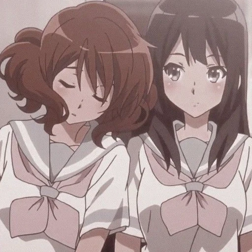 yuri anime of the 90s, euphonium anime, hibike euphonium, the sounds of the euphonium anime, sounds euphonium kumiko crying anime