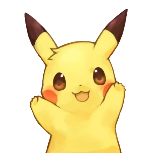 pikachu, pikachu nyashka, pokemon lucu, pikachu adalah gambar yang lucu, pola pokemon yang lucu