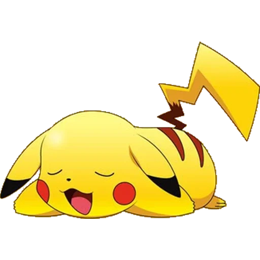 pikachu, pikachu addormentato, disegno pikachi, pokemon pikachu, pikachu sryzovka