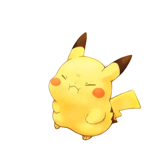 pikachu, pikachu sayang, duduk pikachu, pokemon lucu, pikachu adalah gambar yang lucu