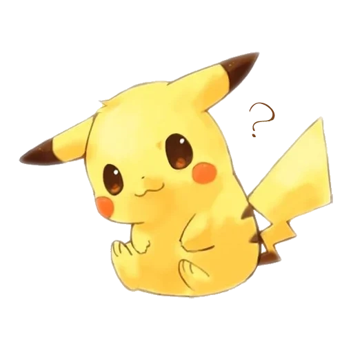 pikachu, kawaii pikachu, pikachu sryzovka, precioso anime pikachu, los bocetos de pikachu son lindos