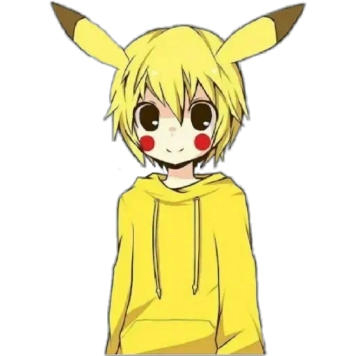 pikachu, foto, pikachu man, anime pikachu boy, lindos garotos de anime