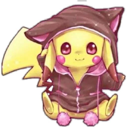 pikachu, anime pikachu, pokemon yang indah, pikachu art lucu, pikachu adalah gambar yang lucu
