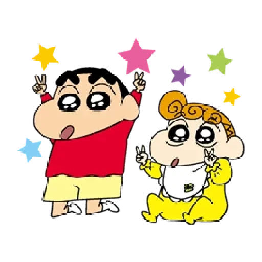 gente, xingtian, shinchan, shin chan, crayon shin-chan opening