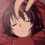 anime, der anime ist ein geworfen, anime mädchen, haruhi suzumiy schläft, melancholy haruhi suzumiya