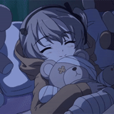 anime, impian anime, kaori san, anime tidur, anime mimpi indah