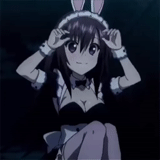 animation, jinmuli people, absolute duo, anime moment, absolute duet teacher rabbit