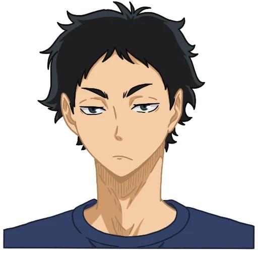 haikyuu, fukunaga shohei, chaikyu characters, anime volleyball akashi, characters anime volleyball