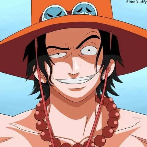 uma pedaço, ace van pis, uma peça ás, anime van pis, manki d luffy