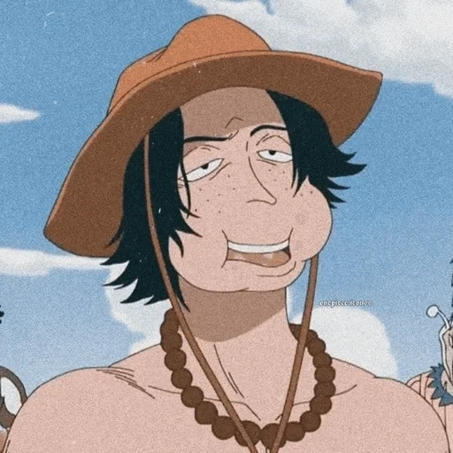 luffy, аниме фан, эйс ван пис, ace one piece, персонажи аниме