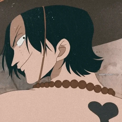 anime, anime, ace one piece, karakter anime, ace one piece icon