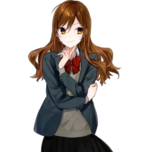 abb, kyoko horio, kyoko horimiya, anime girl, miyamura st