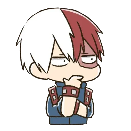 image, todoroki, todoroki shoto, chibi todoroki, todoroki shoto est petit