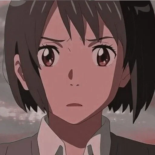 anime, su nombre, kimi no nawa, mitsukha miimizu, personajes de anime