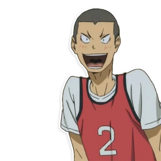 haikyuu, mori pai di tanaka, ryunosuke tanaka, tanaka ryunosuke pallavolo, pallavolo personaggio anime