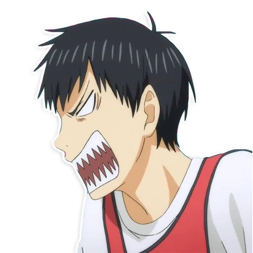 anime, picture, anime kageyama, haikyuu 4 season 14, anime basketball kuroko jokes