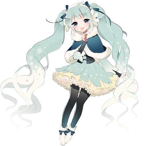 yuki miku, miku é um pouco, miku hatsune, hatsun miku render, vocalóide hatsune miku