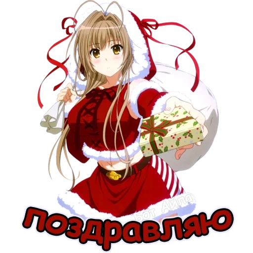 anime de natal, anime de ano novo, anime de ano novo, anime tian ano novo, desenhos do anime ano novo