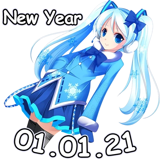 miku hatsune, miku okazaki, vokal yuki miku, miqu snow di awal suara, miku kepingan salju vokal