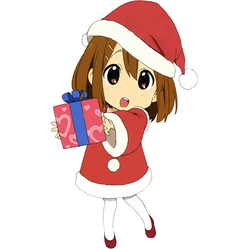 anime neujahr, neujahrsanime, neujahrs-chan k-on, yui hirasava weihnachten, neujahrszeichnungen von anime