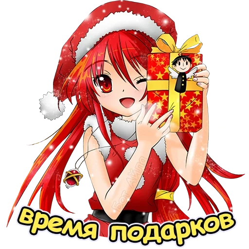 новый год аниме, аниме новогодние, с новым годом аниме, новогодние аниме персы, новогодние аниме персонажи