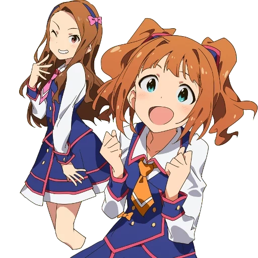 rin honoka, idoles d'anime, honoka kosaka, honoka kosaka render, l'idolmaster shiny festa