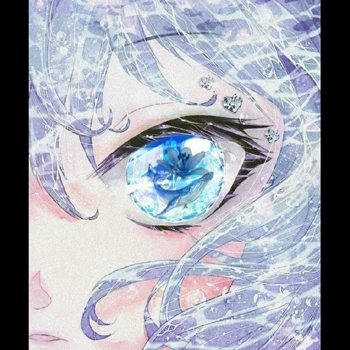 манга глаза, глаза аниме, аниме глаза космос, голубые глаза аниме, магические глаза аниме