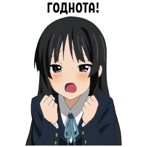 тян, акияма мио, akiyama mio, атака титанов, аниме k-on адзуса