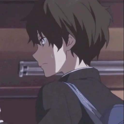 figura, menino anime, personagem de anime, osamu dazai icon, hyouka hotaro oreki