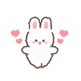 petit lapin, lapin mignon, soupe de lapin blanc, patterns de lapin mignon, petit lapin modèle mignon