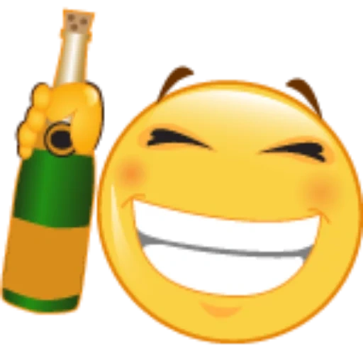 smiles, bottle, ringing smiley, western emoticon, funny emoticons