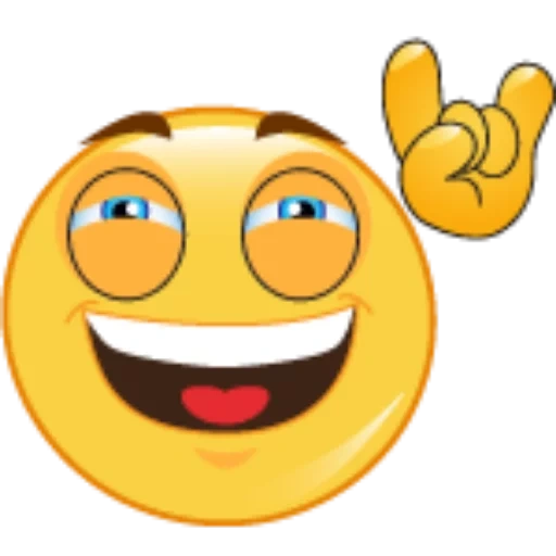 risonho, sorriso alegre, o sorriso é alegre, os emoticons são grandes, os emoticons são engraçados