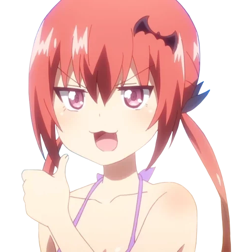 сатания, сатания аниме, gabriel dropout, сатания габриэль, аниме габриэль сатания