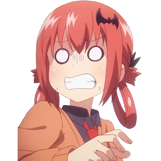 сатания, gabriel dropout, сатания курумизава плачет, gabriel dropout satania чиби, сатания макдауэлл курумизава демон