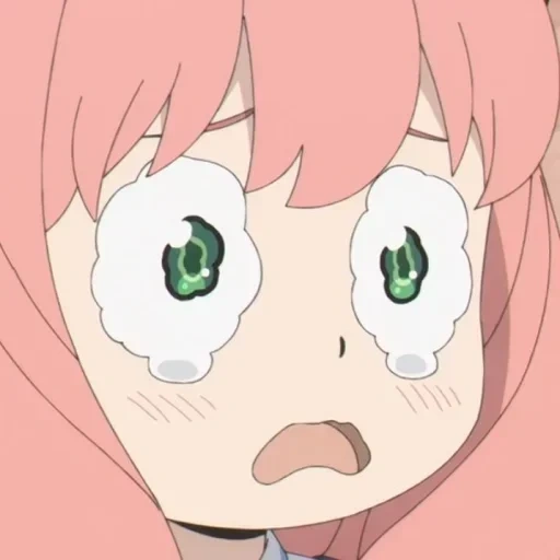 anime de kawai, anime drôle, personnages d'anime, mya-nee anime pleure, moments drôles d'anime