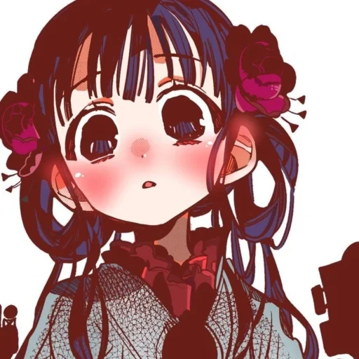 figure, anime hanako, anime girl, images animées, personnages d'anime