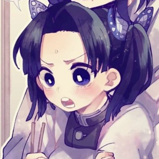 figure, kamazaki aoi, cartoon character, aoi kozaki art, kimetsu no yaiba