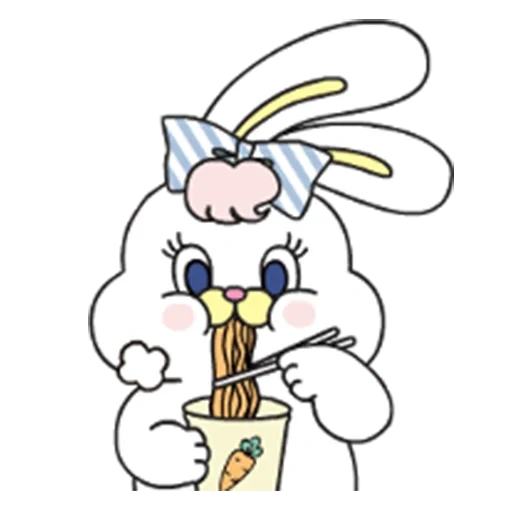 coelho, coelhinho, desenho de coelho, ricos sweet life, animação rabbit snepa