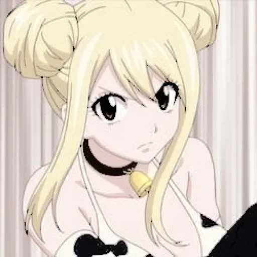 fairy tail lucy, lucy hartfilia, coda fata anime, demone lucy hartfiia, anime fairy tail stagione 3 lucy