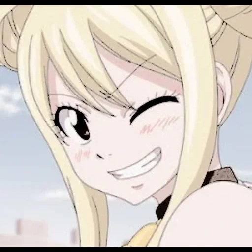 ekor peri, lucy welas asih, anime dongeng, lucy hartfilia evil, lucy hartfilia shock